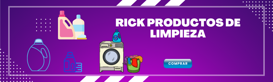 Rick somos fabricantes de productos de limpieza.